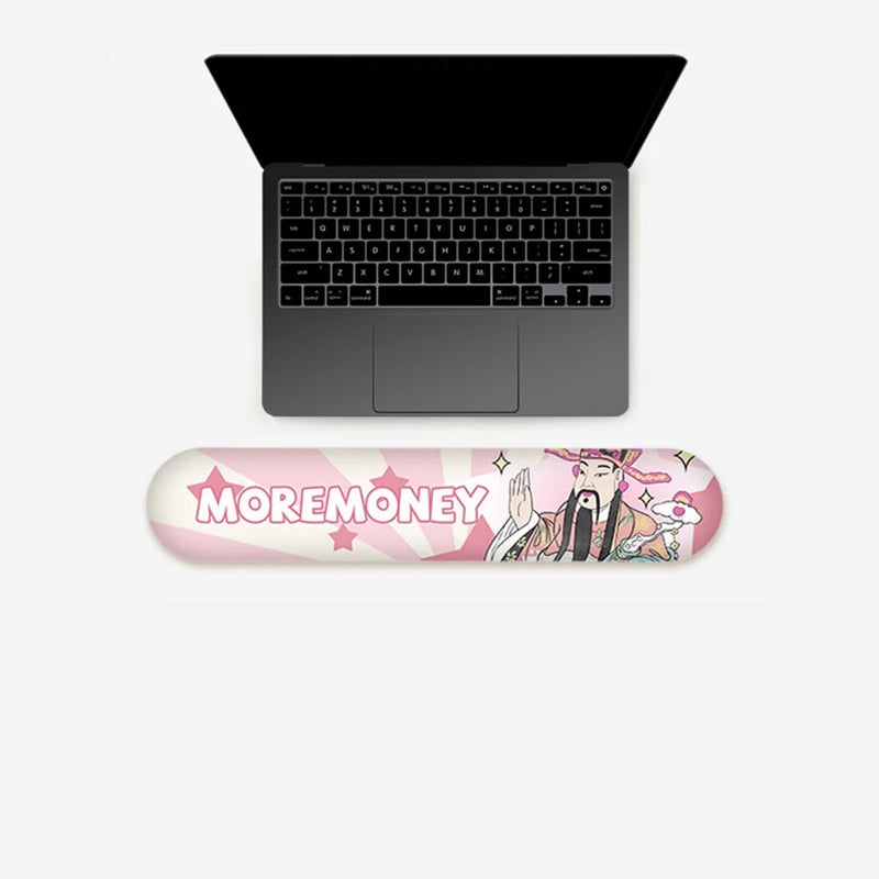 Wrist Rest - Large Mouse Pad with Non-Slip Base Stitched Edges, Desk Mat for Gamer, Office & Home