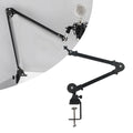 Microphone Boom Arm Mic Stand Desk Mounted 360° Rotation Sturdy Universal for Video Gaming Studio Audio Mic Stand Accessories