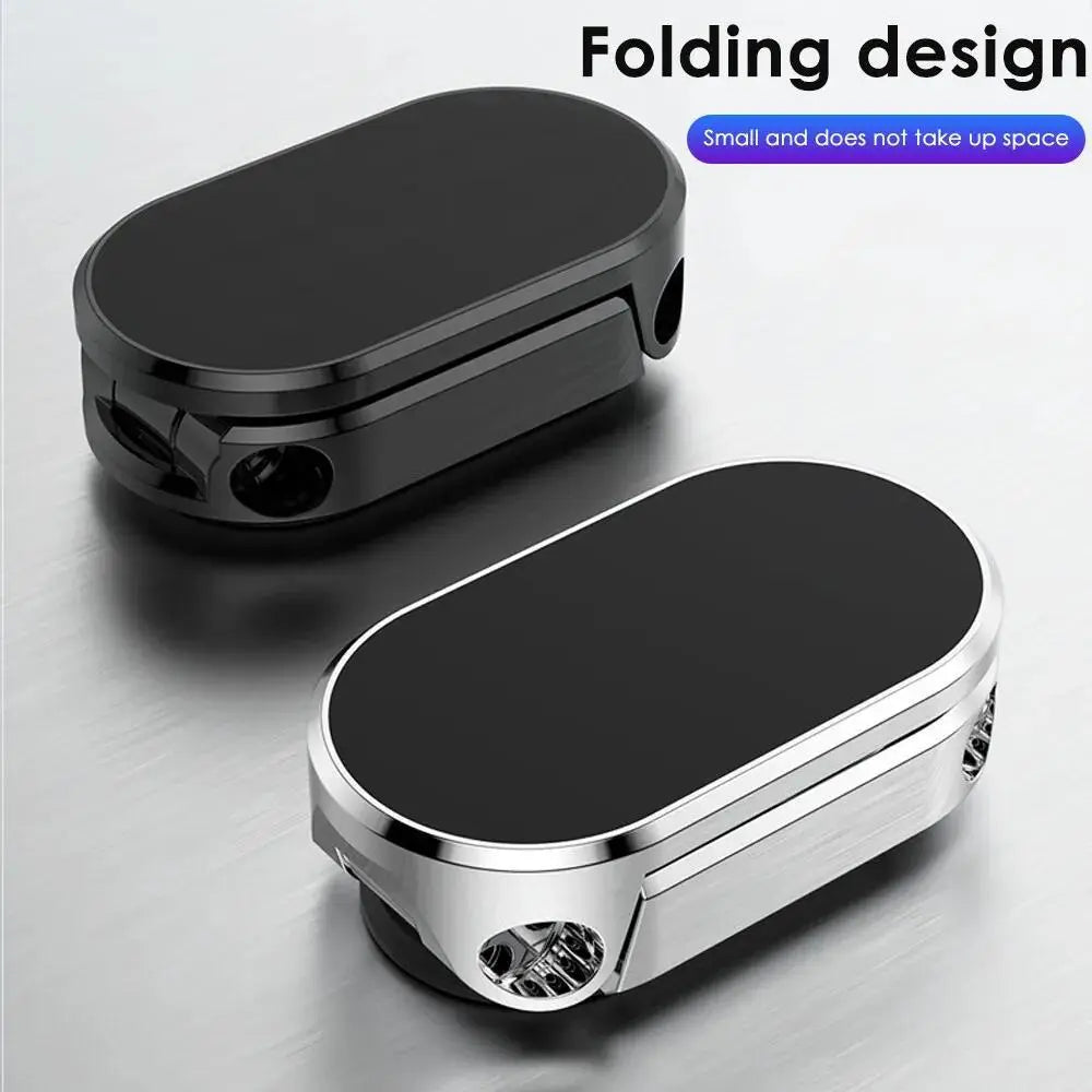 Alloy 360° Rotatable Magnetic Car Phone Mount - Set of 2, Foldable Vehicle Phone Holder