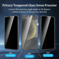 Anti-Spy Screen Protector Tempered Glass for Samsung S 25 S25 Ultra 5G Privacy Protective Glass for Samsungs25 S25Ultra S25+