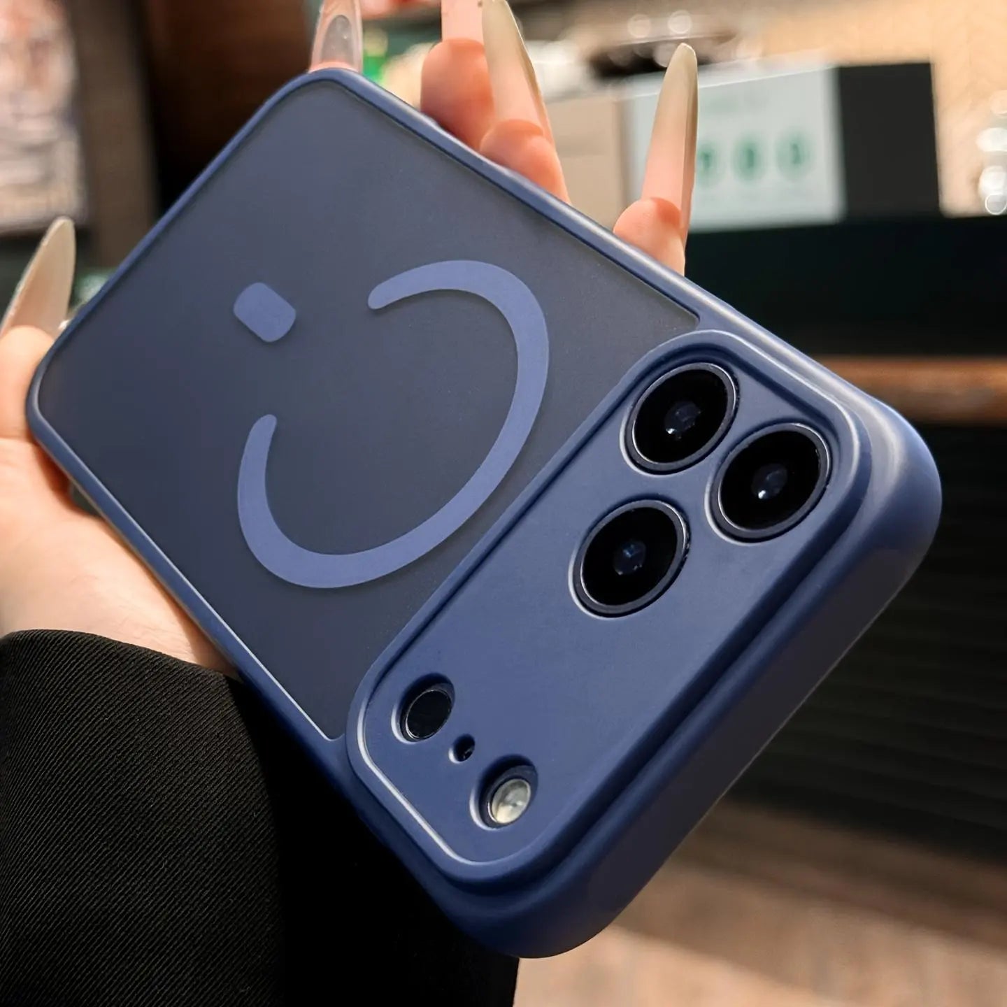 Premium Matte Phone Case for Wireless Charging Compatibility with iPhone 17 Pro Max, 16, 15, 14, 13, 12, 11 Pro, Plus, Air, and Samsung Galaxy S Series—Designed for Comfort and Skin-Friendly Touch.