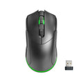 Rechargeable Wireless Gaming Mouse with LED Lighting, 8 Programmable Buttons