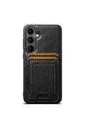 Samsung Galaxy S25 Case H17 2-In-1 Magnetic Cover with Card Holder