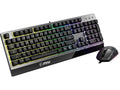 Vigor GK30 Combo, 6-Zone RGB GK30 Gaming Keyboard & GM11 Gaming Mouse, Water Repellent & Splash-Proof, 5000 DPI