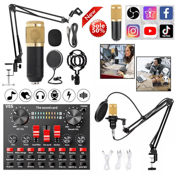 BM-800 Podcast Microphone Bundle