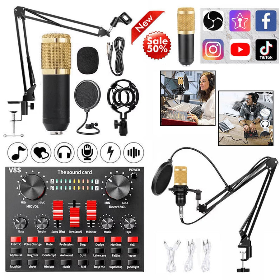 BM-800 Podcast Microphone Bundle