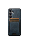 Samsung Galaxy S25 Case H17 2-In-1 Magnetic Cover with Card Holder