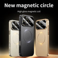 Luxury Camera Protection for Magsafe Phone Case for Iphone 17 Air 16 14 15 13 12 11 Pro Max Magnetic Shockproof Hard Thin Cover