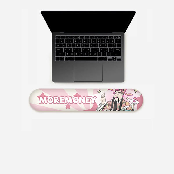 Wrist Rest - Large Mouse Pad with Non-Slip Base Stitched Edges, Desk Mat for Gamer, Office & Home