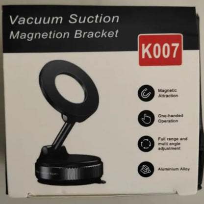 2026 Enhanced MagSafe Magnetic Phone Holder with 360° Adjustable Design, Strong Magnetic Stability, Easy Vacuum Installation, Durable and Stylish Universal Smartphone Mount for Cars, Homes, and Offices