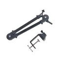 Microphone Boom Arm Mic Stand Desk Mounted 360° Rotation Sturdy Universal for Video Gaming Studio Audio Mic Stand Accessories