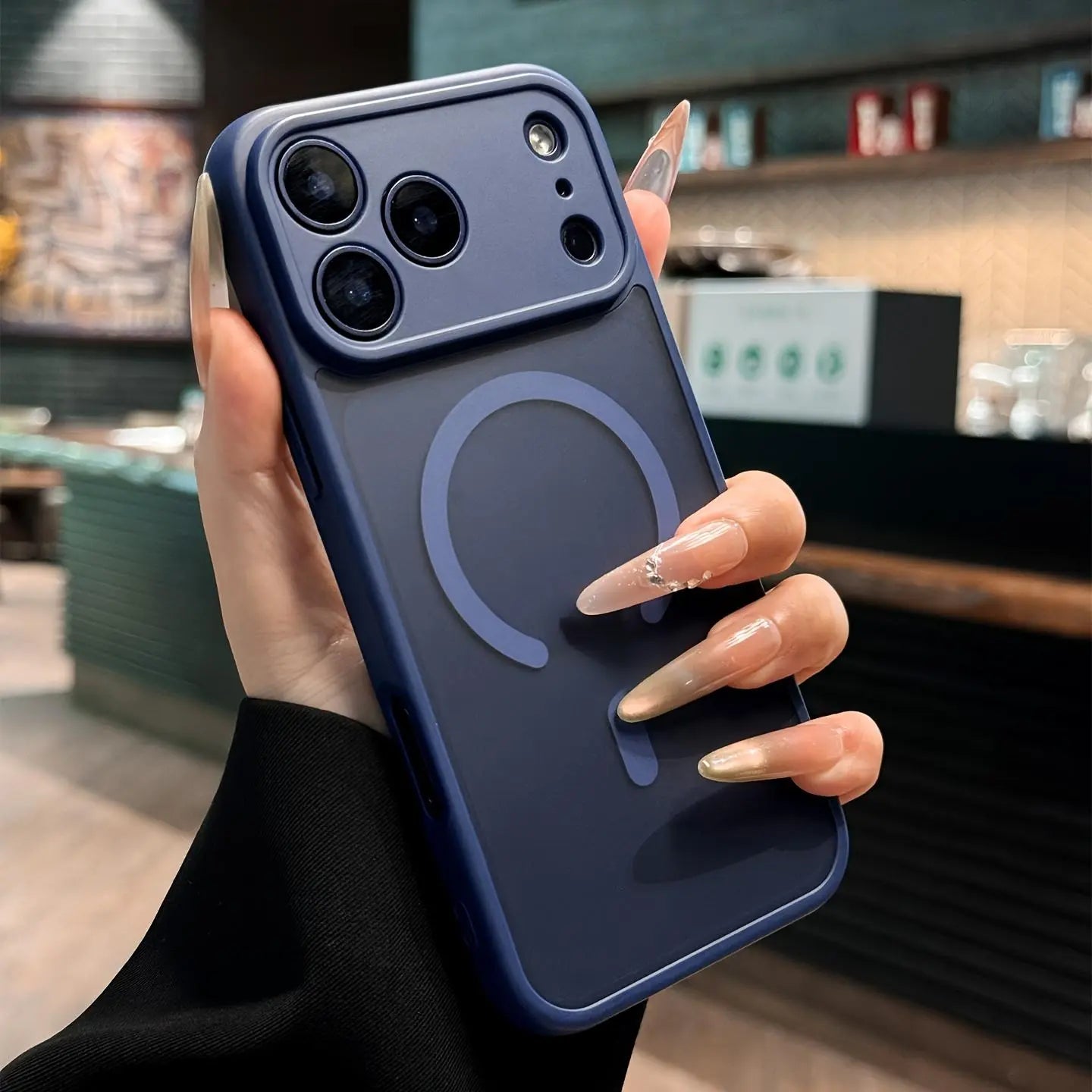 Premium Matte Phone Case for Wireless Charging Compatibility with iPhone 17 Pro Max, 16, 15, 14, 13, 12, 11 Pro, Plus, Air, and Samsung Galaxy S Series—Designed for Comfort and Skin-Friendly Touch.