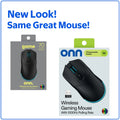 Rechargeable Wireless Gaming Mouse with LED Lighting, 8 Programmable Buttons