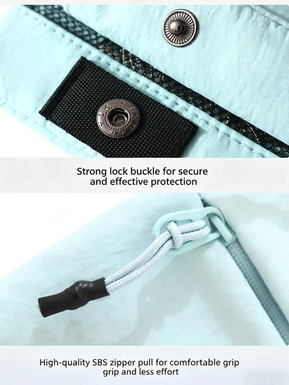 Modern Crossbody Phone Bag, Versatile Vertical Storage Pouch for Outdoor Travel, Unisex Design