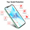 3X Tempered Glass Screen Protector for Iphone 17 16 15 14 13 12 11 Pro Max XR 8