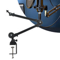 Microphone Boom Arm Mic Stand Desk Mounted 360° Rotation Sturdy Universal for Video Gaming Studio Audio Mic Stand Accessories