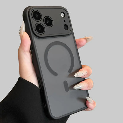 Premium Matte Phone Case for Wireless Charging Compatibility with iPhone 17 Pro Max, 16, 15, 14, 13, 12, 11 Pro, Plus, Air, and Samsung Galaxy S Series—Designed for Comfort and Skin-Friendly Touch.