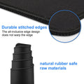 Gaming Mouse Pad Size 27.5X11.8,New Non-Slip Rubber & Waterproof Black Mousepad with Stitched Edges for Gaming, Office & Home 70X30 Black01