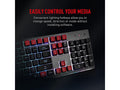 Vigor GK30 Combo, 6-Zone RGB GK30 Gaming Keyboard & GM11 Gaming Mouse, Water Repellent & Splash-Proof, 5000 DPI