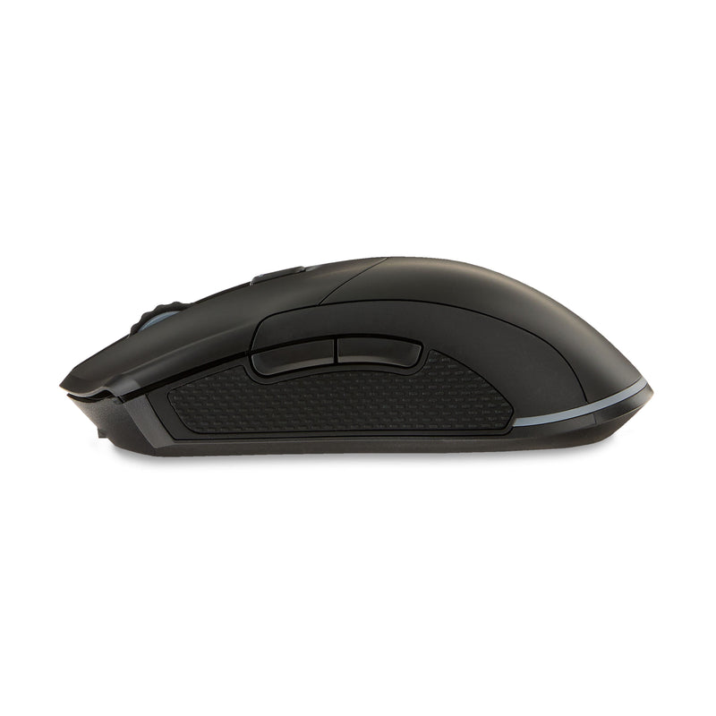 Rechargeable Wireless Gaming Mouse with LED Lighting, 8 Programmable Buttons